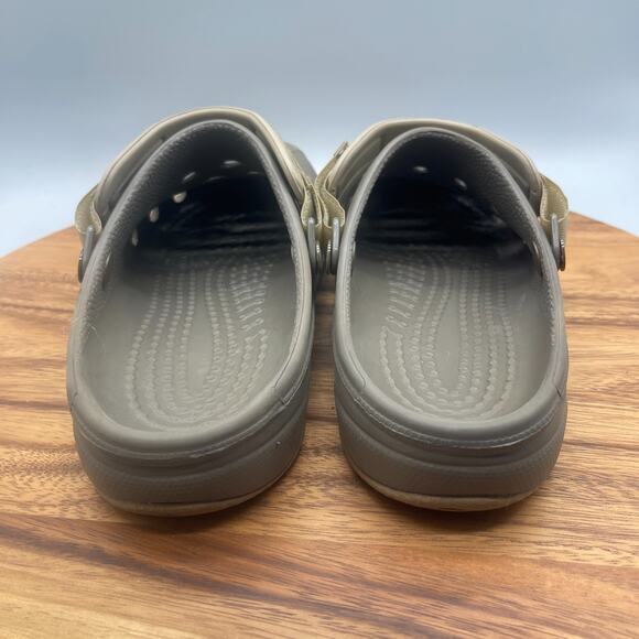 Crocs Ace Boating Clogs Mens Size 9 Green Comfort Casual Shoes main image 7